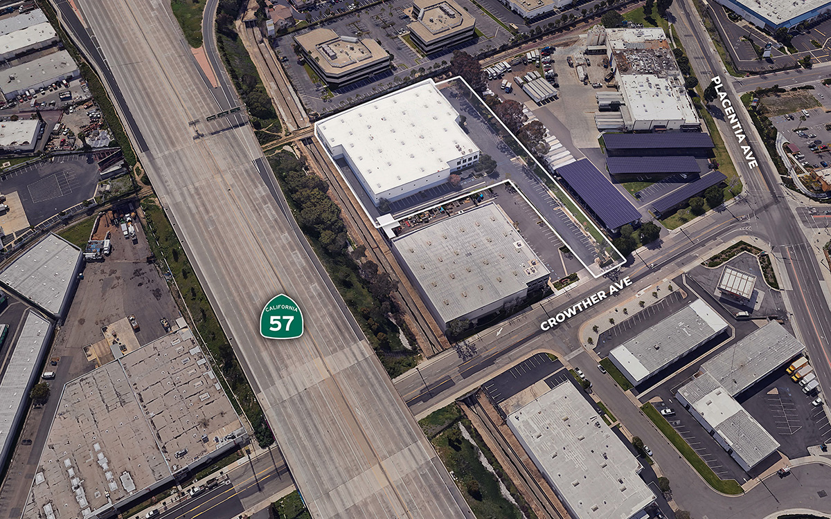 888 Crowther Ave - Freeway Proximity Aerial 888 Crowther Ave - Freeway Proximity Aerial